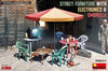 MiniArt- 1/35 Street Furniture with Electronics &Umbrella