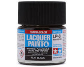 LP-3 Flat Black Lacquer Paint