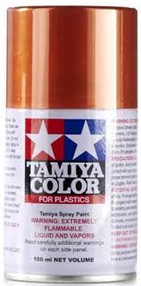TS-92 Metallic Orange Synthetic Paint