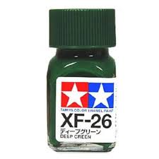 XF-26 Flat Deep Green Enamel Paint