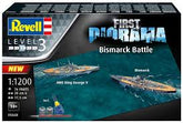 Revell 1/1200 First Diorama Bismarck Battle REV05668