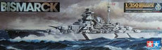 Tamiya -1/350 Bismarck German Battleship