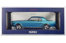 Norev 1/18 Ford Mustang Hardtop Coupe 1965 (Turquoise Metallic)