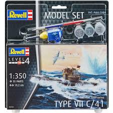 Revell 1/350 German Submarine Type VII C/41