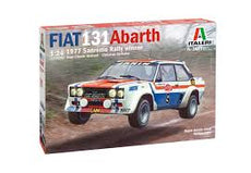 Italeri 1/24 Fiat 131 Abarth 1977 Sanremo Rally winner