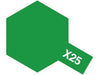 X-25 Clear Green Acrylic Paint