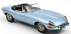 Norev 1/12 Jaguar E-Type Cabriolet 1962 (Blue Metallic)