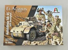 Italeri 1/35 Autoblinda AB 41 with Bersaglieri