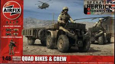 Airfix- 1/48 Quad Bikes & Crew