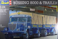 Revell 1/24 Bussing 8000 S 13 MIT/with Trailer