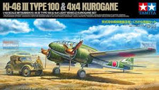 Tamiya -1/48 Ki-46 III Type 100 & 4x4 Kurogane