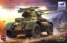 Bronco 1/35 Canadian T17E1 Staghound MkI (Late Production) Equipped 60LB Rocket Launch