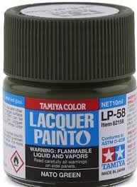 LP-58 Nato Green Lacquer Paint