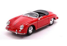 Welly 1/24 Porsche 356A Speedster Convertible Red