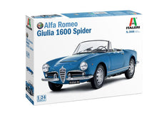 Italeri 1/24 Alfa Romeo Giulia 1600 Spider