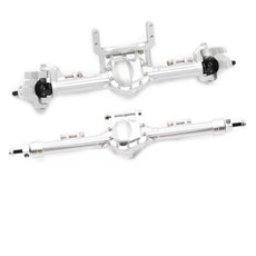 hobby details Aluminum Front & Rear Axles whole Set for trx-4m 2pcs silver