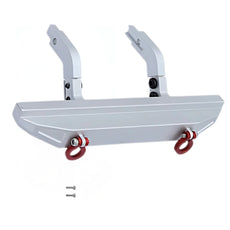hobby details Aluminum Rear Bumper for Traxxas 1:18 TRX4M available in silver and red (sold separately)