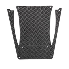 HOBBY DETAILS Trx4 Defender Central Skid Plate Of The Hood Metal Decorative Sheet Of The Hood Silver/black