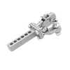 HOBBY DETAILS Trailer Hitch Tow Hook Drop Hitch Receiver for 1/10 RC Crawler Traxxas TR available in black and silver (sold separately)X4