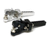 HOBBY DETAILS Trailer Hitch Tow Hook Drop Hitch Receiver for 1/10 RC Crawler Traxxas TR available in black and silver (sold separately)X4