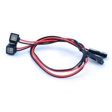 Hobby Details -1 Pair TRX4M Climbing Car LED Universal Square Spotlight Lamp for 1/18 RC Crawler Car Traxxas TRX4-M Defender