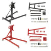 hobby details Simulation Model 1/10 Garage Series Decorative Ornaments Engine Maintenance Flip Frame Engine Rotary Table available in black and red (sold separately )