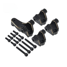 hobby details -Black Brass Lower Shock Suspension Link Mount for 1/10 RC Crawler Traxxas TRX4