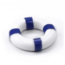 Hobby Details Mini Beach Lifebuoy Decorations for 1/24 (1)(Blue)