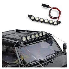 Hobby Details-60mm round roof light bar for 1/189 trx-4m land rover