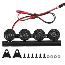 Hobby Details- 100mm 4 round ipf white spotlight for rc cars