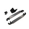 Aluminum Left and Right Floor Pans Set Style B - Black for TRX-4