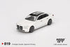 BMW i7 xDrive60 Mineral White - Mini GT - 1:64 - MGT00819