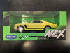 Welly 1/24 Ford Mustang Boss 302 1970 Yellow