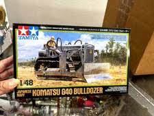 Tamiya -1/48 Japanese Navy Komatsu G40 Bulldozer