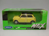 Welly 1/24 Mini Cooper 1300 Yellow