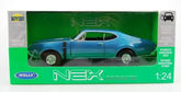 Welly 1/24 1968 Oldsmobile 442 Blue