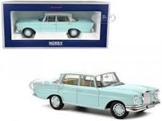 Norev 1/18 Mercedes-Benz 220 S 1965 (Light Blue)
