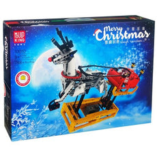 Mould King -The Christmas Santa Reindeer Sleigh