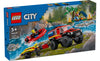 LEGO® City 4X4 Fire Truck With Rescue Boat