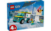 LEGO® City Emergency Ambulance And Snowboarder