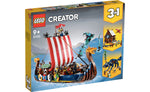 LEGO® Creator 3-in-1 Viking Ship and the Midgard Serpent