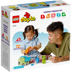 LEGO 10987 DUPLO Town Recycling Truck Bin Lorry Toy