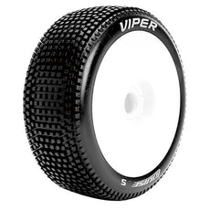 Louise 1:8 B-Viper With White Rim - Mounted - Soft (2)