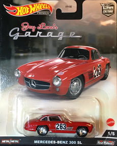 Hot Wheels Car Culture Jay Reno Garage - Mercedes-Benz 300 SL (Red)