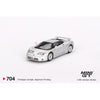 Mini GT –   Bugatti EB110 GT Grigio Chiaro (1/64 Scale Model)