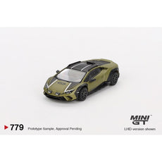 1:64 LAMBORGHINI HURACÁN STERRATO -- VERDE GEA MATT -- MINI GT MGT00779