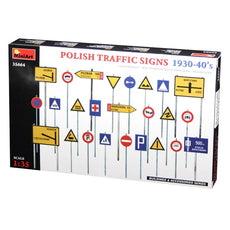 MiniArt 35664 1/35 Polish Traffic Signs 30-40S