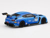 Mini GT MGT00335 Bentley Continental GT3 #11 Team Parker 2020 Total 24 Hours of Spa 1:64 Blue