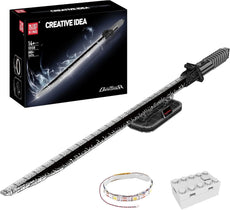 Mould King Star Wars Darksaber Lightsaber Life-Sized Replica with Stand