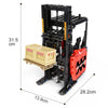 Red Reach Truck with Motor